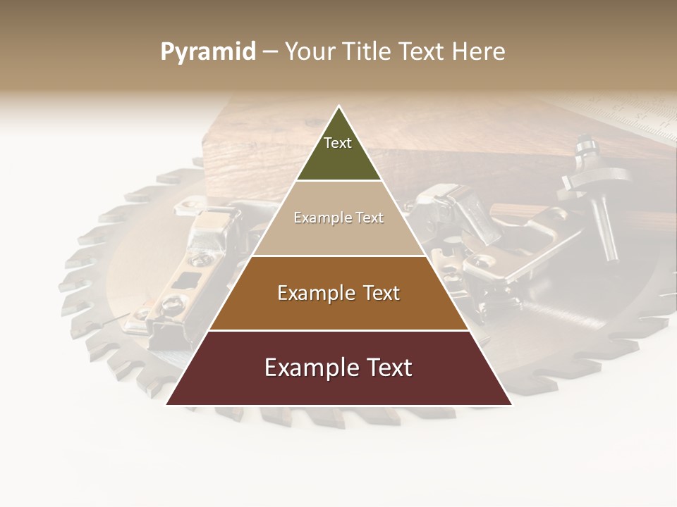 Electric Improvement Wood PowerPoint Template