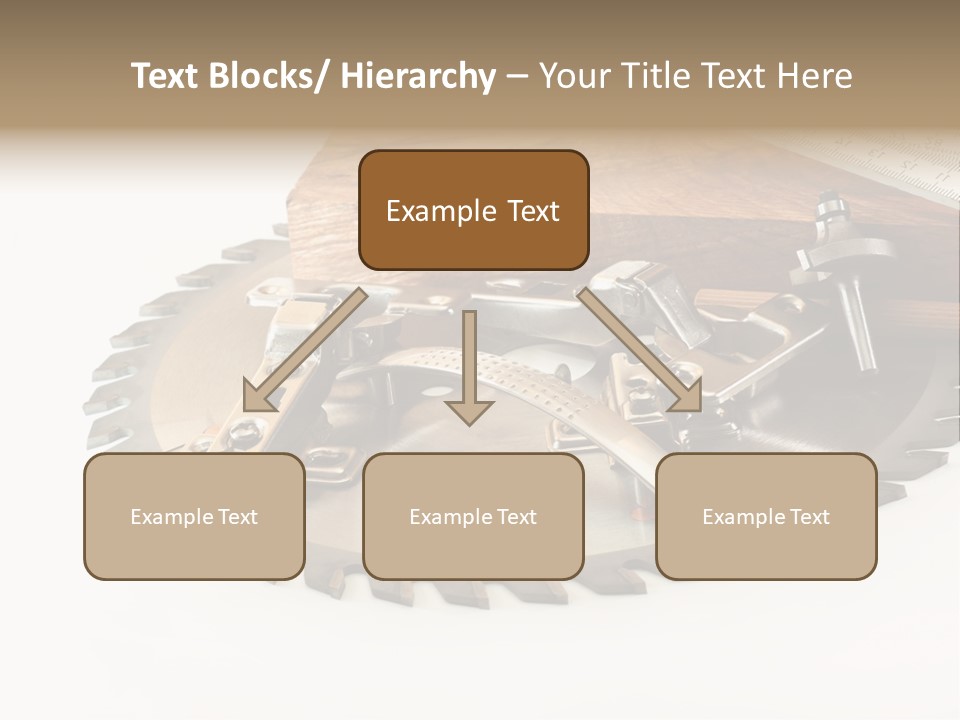 Electric Improvement Wood PowerPoint Template