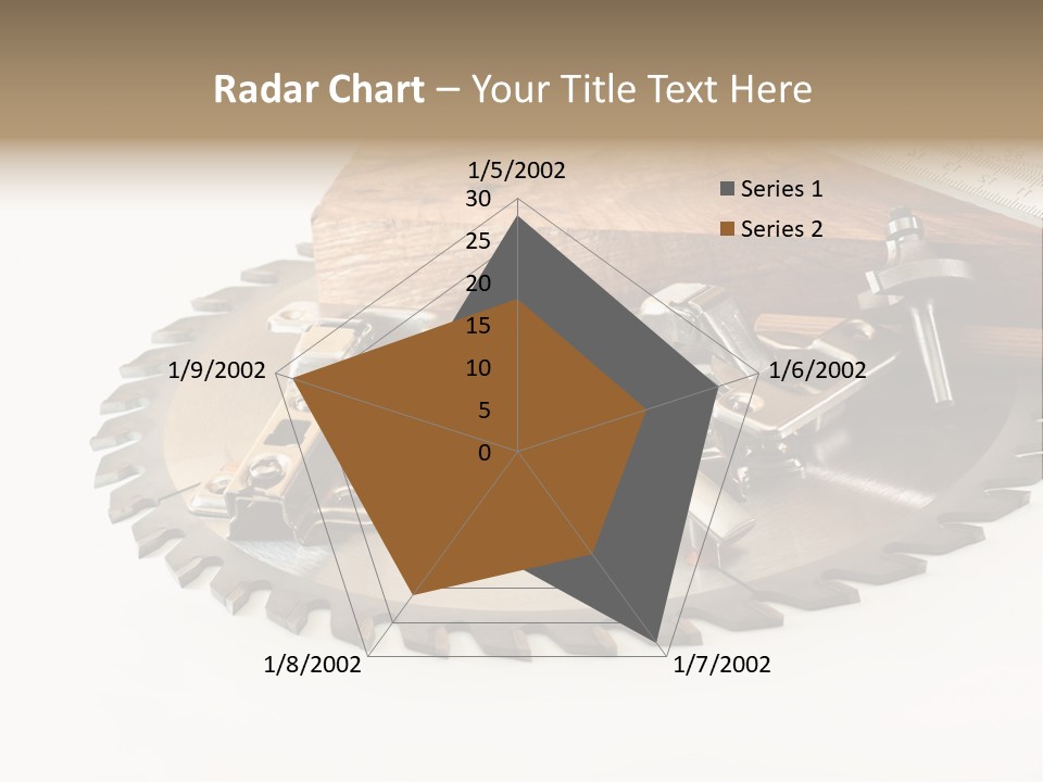 Electric Improvement Wood PowerPoint Template