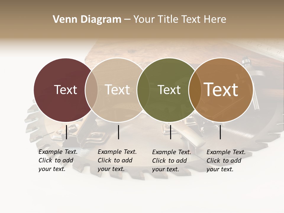 Electric Improvement Wood PowerPoint Template