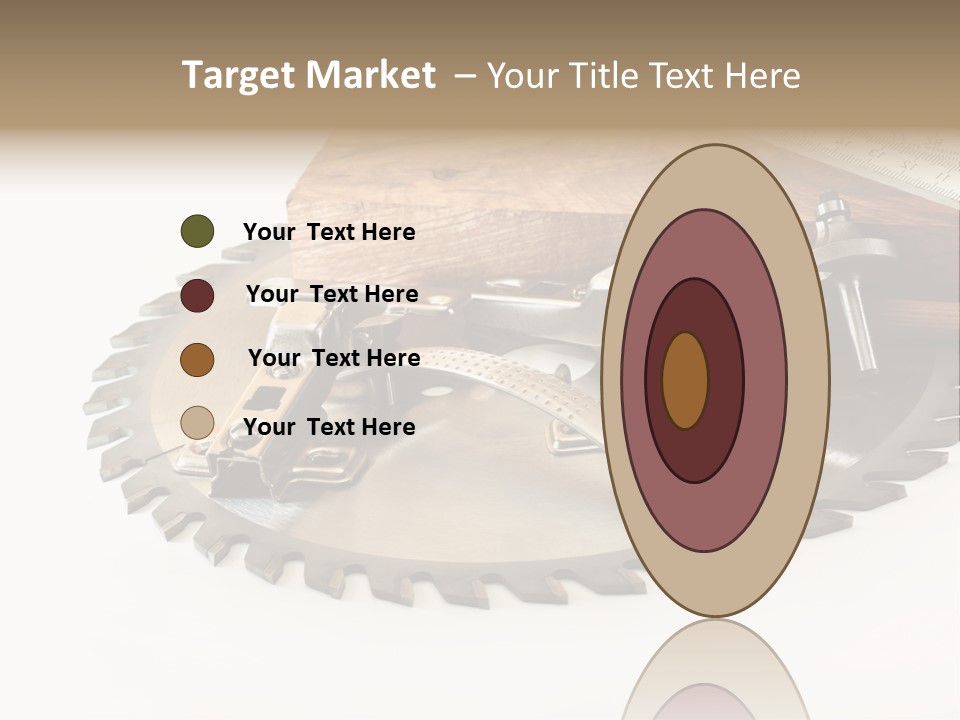 Electric Improvement Wood PowerPoint Template