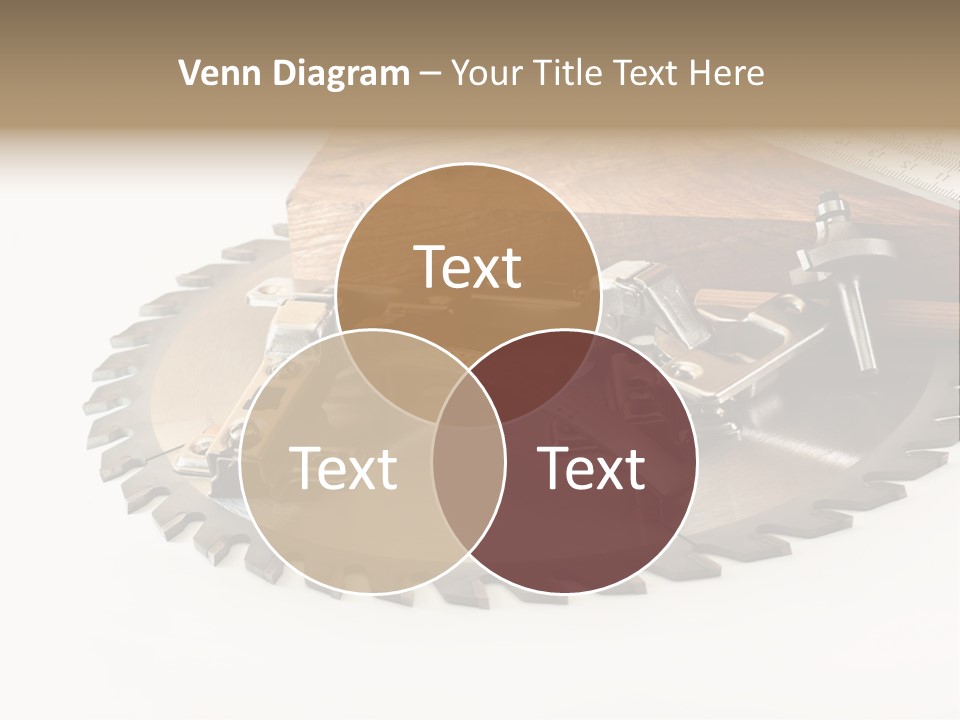 Electric Improvement Wood PowerPoint Template