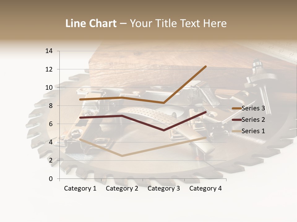 Electric Improvement Wood PowerPoint Template