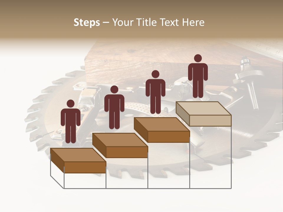 Electric Improvement Wood PowerPoint Template