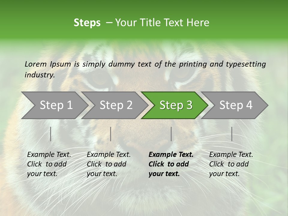 Anger Tree Safari PowerPoint Template