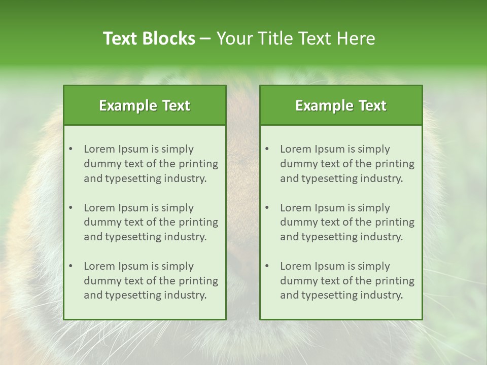 Anger Tree Safari PowerPoint Template