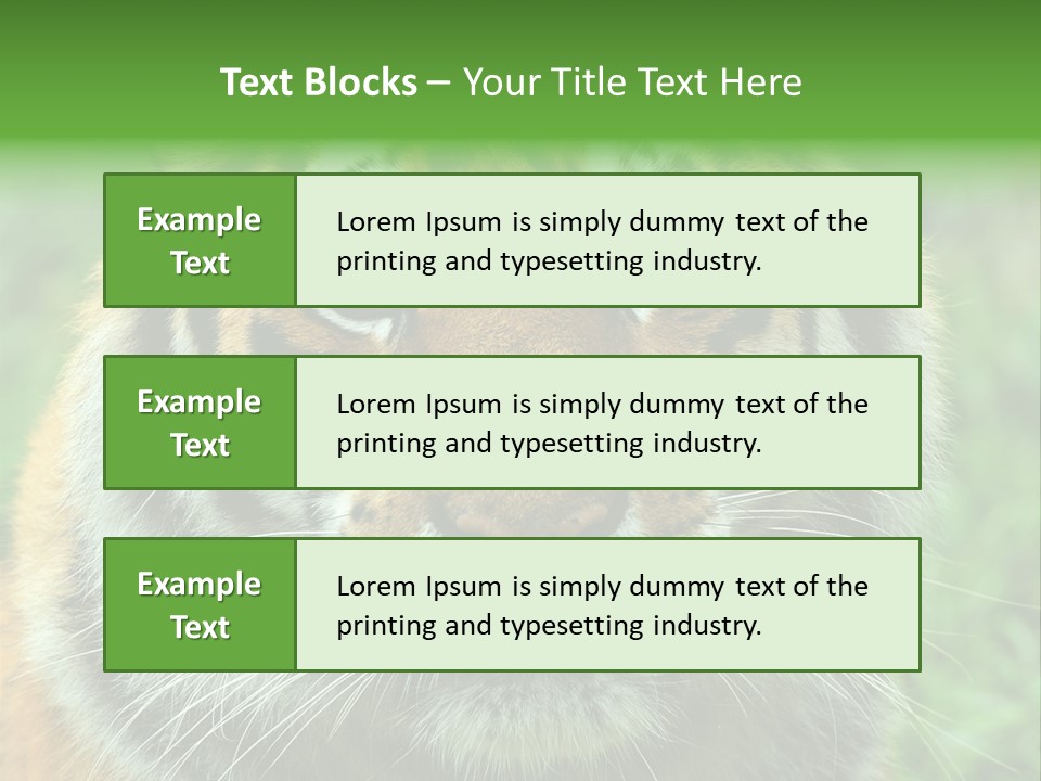 Anger Tree Safari PowerPoint Template