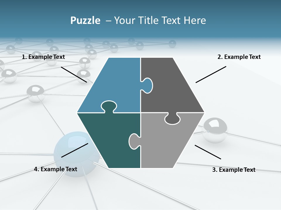 Community Metal Organized PowerPoint Template