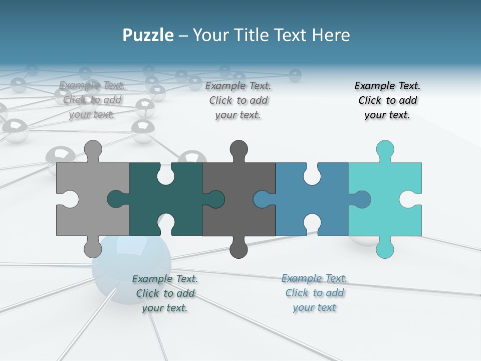 Community Metal Organized PowerPoint Template