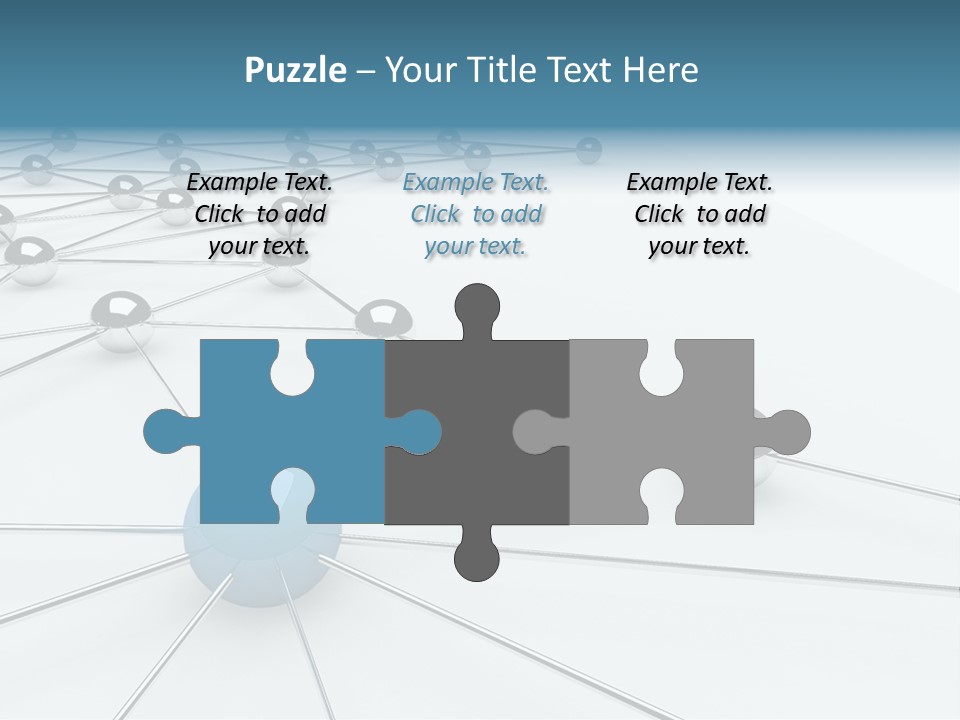 Community Metal Organized PowerPoint Template
