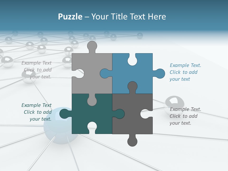 Community Metal Organized PowerPoint Template