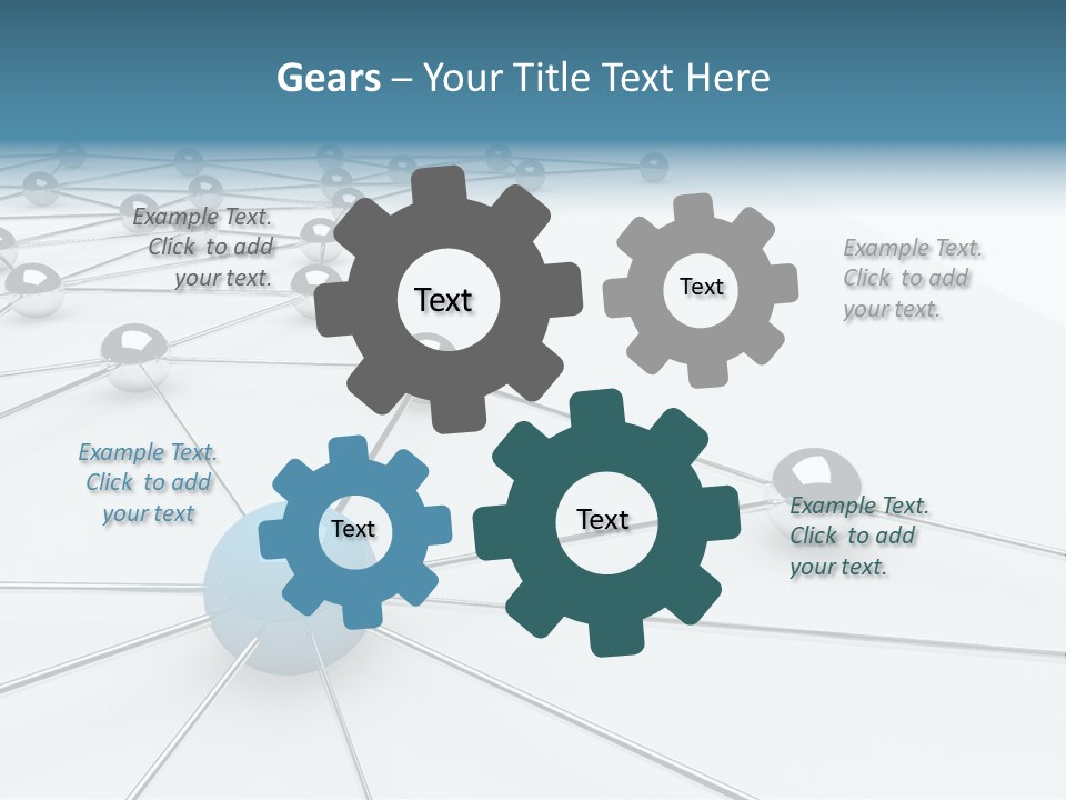 Community Metal Organized PowerPoint Template