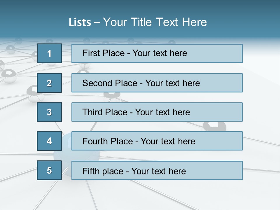 Community Metal Organized PowerPoint Template