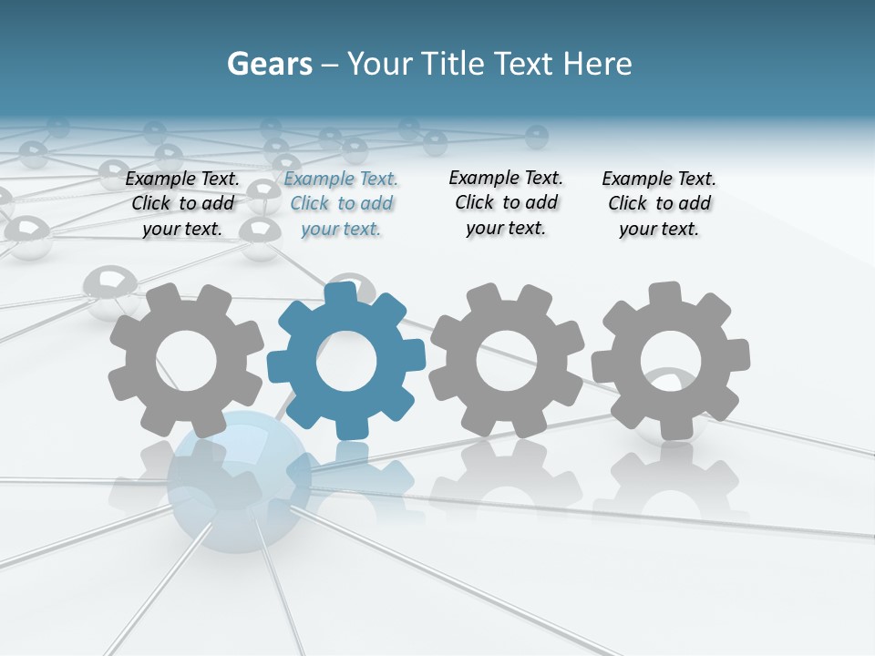 Community Metal Organized PowerPoint Template