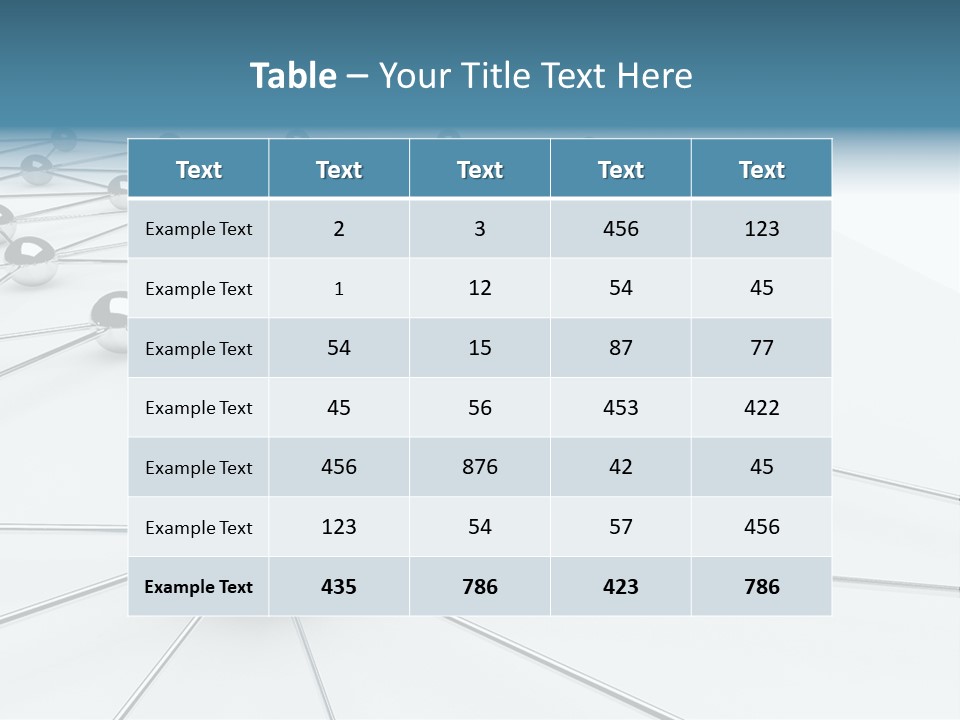 Community Metal Organized PowerPoint Template