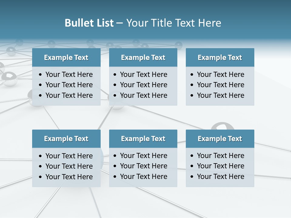 Community Metal Organized PowerPoint Template