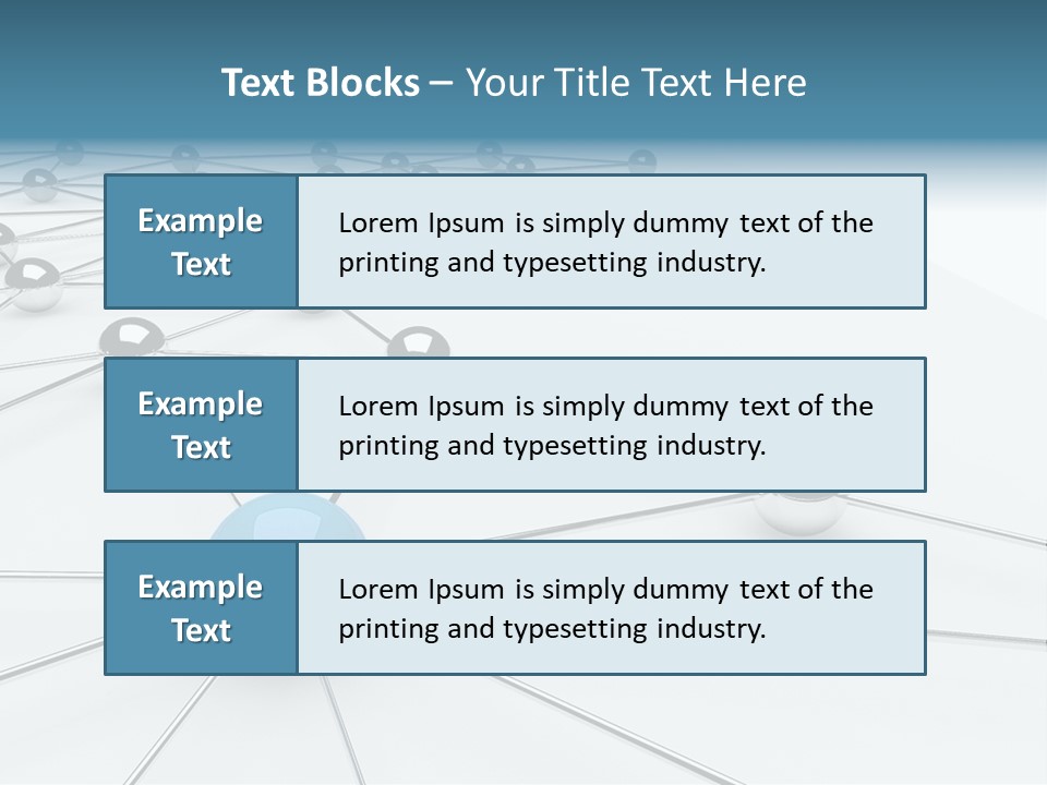Community Metal Organized PowerPoint Template