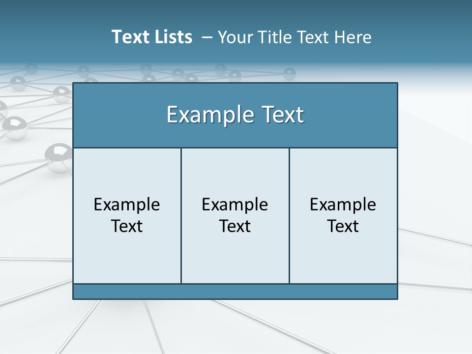 Community Metal Organized PowerPoint Template