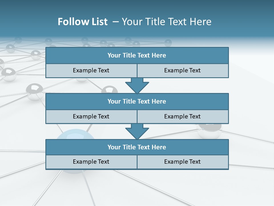 Community Metal Organized PowerPoint Template