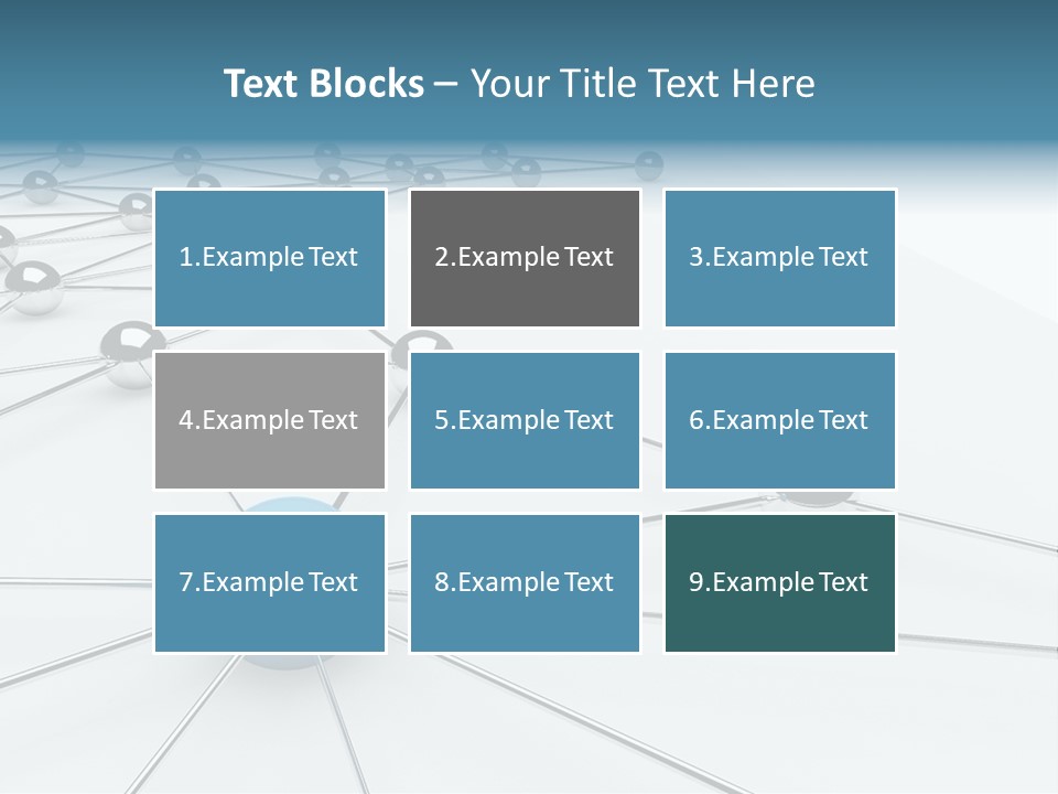 Community Metal Organized PowerPoint Template