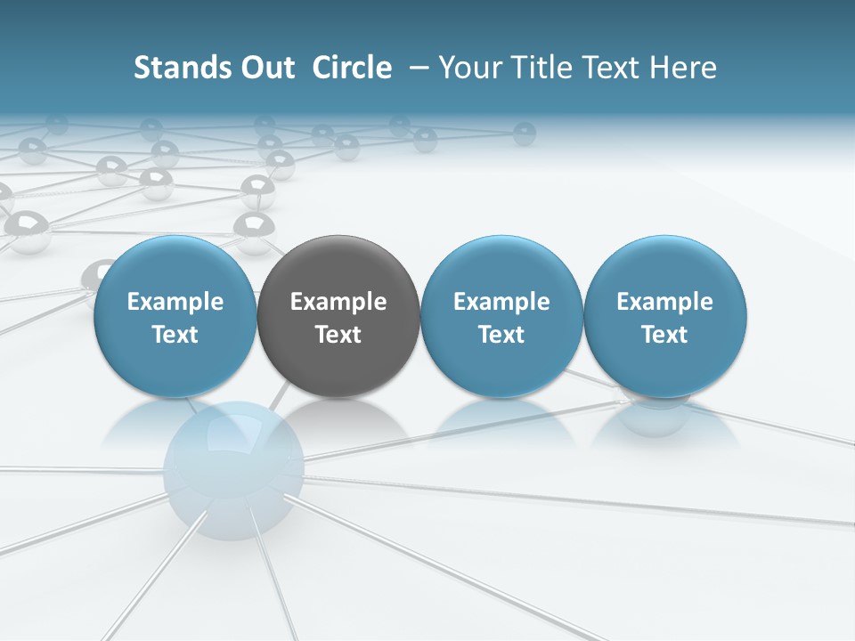 Community Metal Organized PowerPoint Template