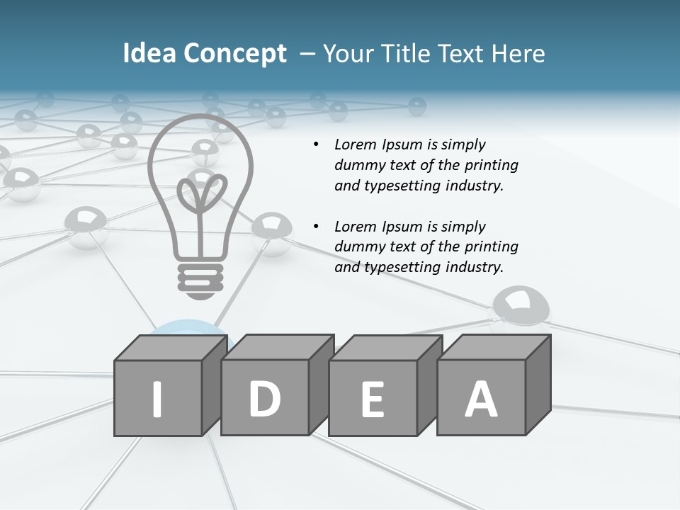 Community Metal Organized PowerPoint Template