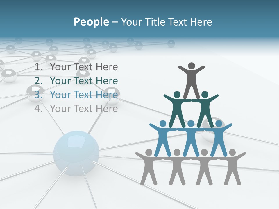 Community Metal Organized PowerPoint Template