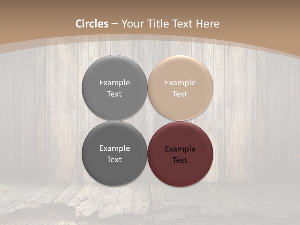 Suburban Lawncare Cement PowerPoint Template