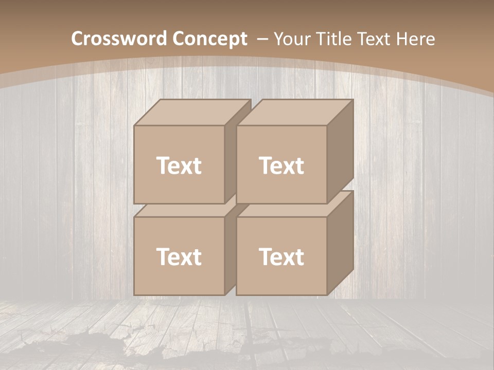 Suburban Lawncare Cement PowerPoint Template