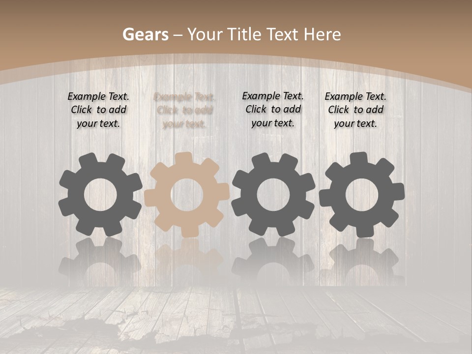 Suburban Lawncare Cement PowerPoint Template