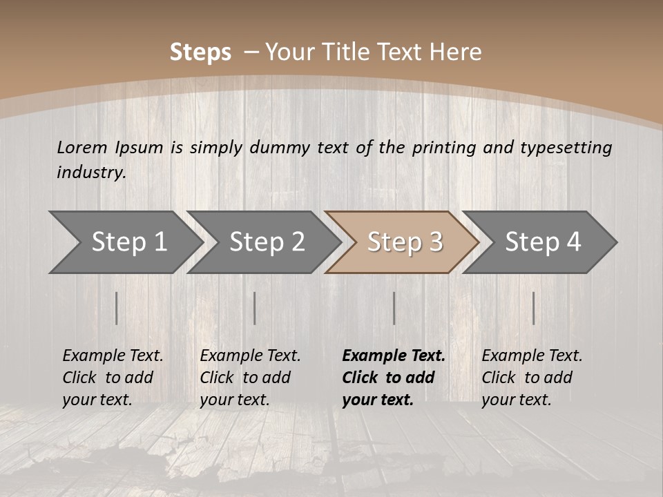 Suburban Lawncare Cement PowerPoint Template