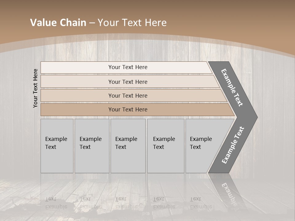 Suburban Lawncare Cement PowerPoint Template