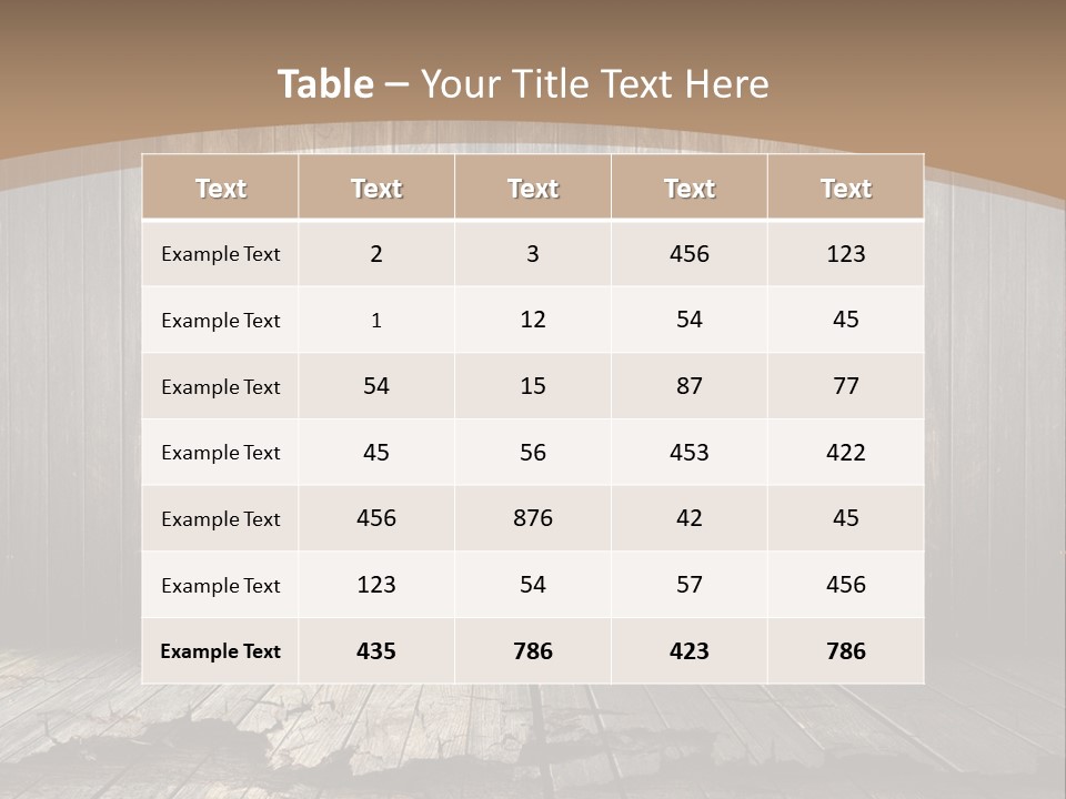 Suburban Lawncare Cement PowerPoint Template