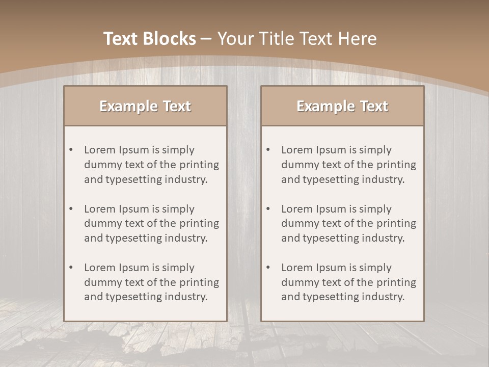 Suburban Lawncare Cement PowerPoint Template