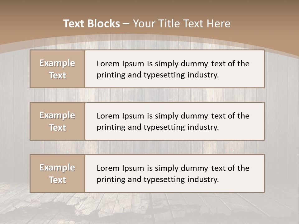 Suburban Lawncare Cement PowerPoint Template