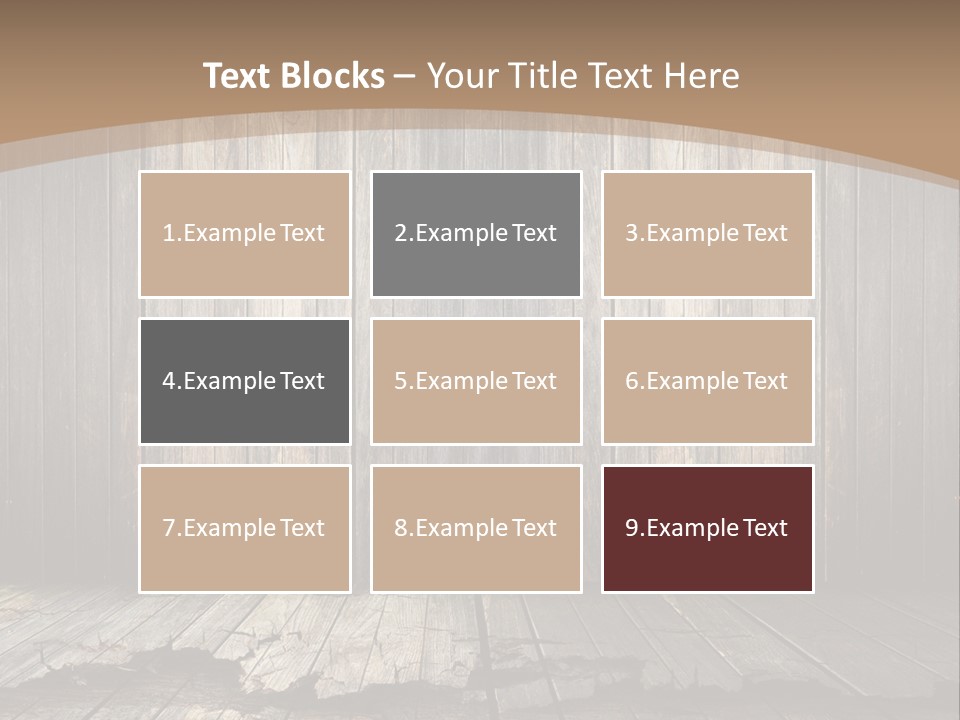 Suburban Lawncare Cement PowerPoint Template