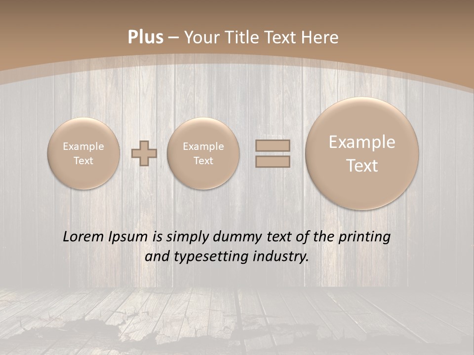 Suburban Lawncare Cement PowerPoint Template