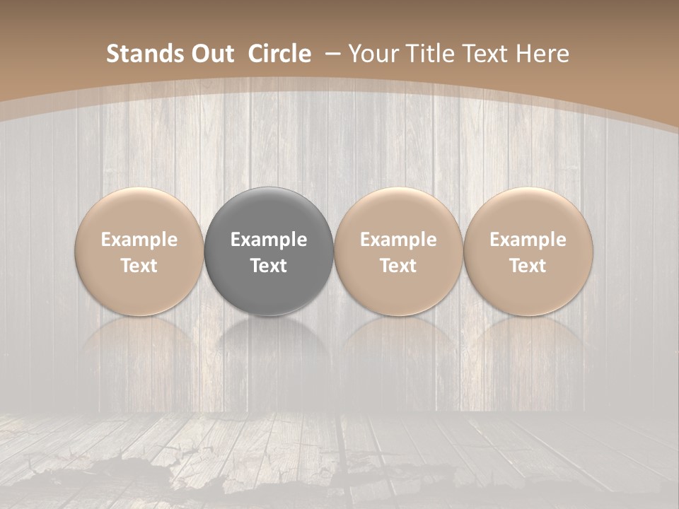 Suburban Lawncare Cement PowerPoint Template