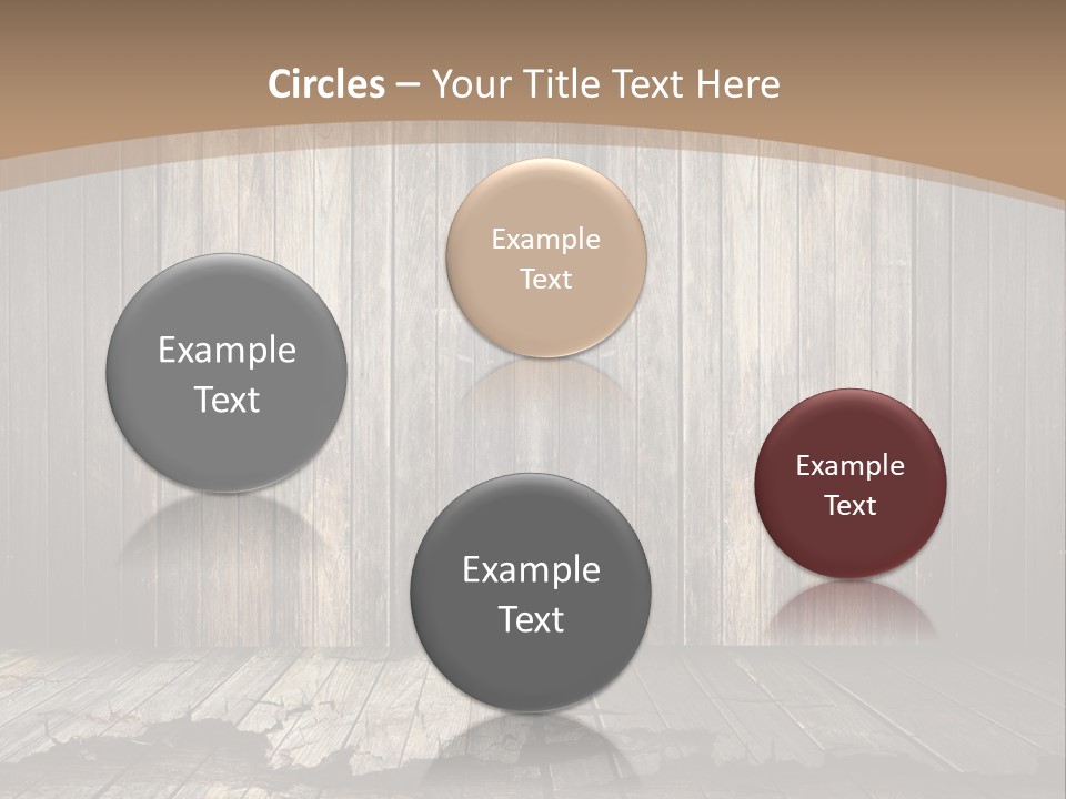 Suburban Lawncare Cement PowerPoint Template