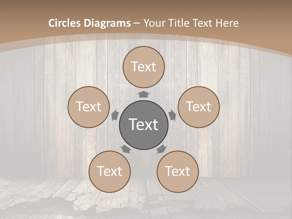 Suburban Lawncare Cement PowerPoint Template