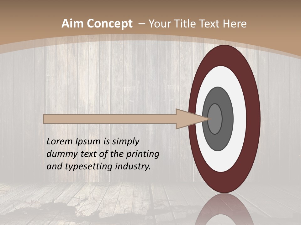 Suburban Lawncare Cement PowerPoint Template
