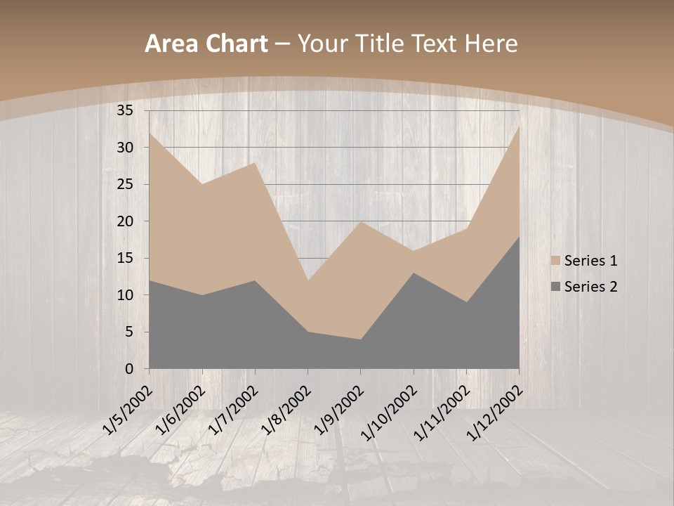 Suburban Lawncare Cement PowerPoint Template