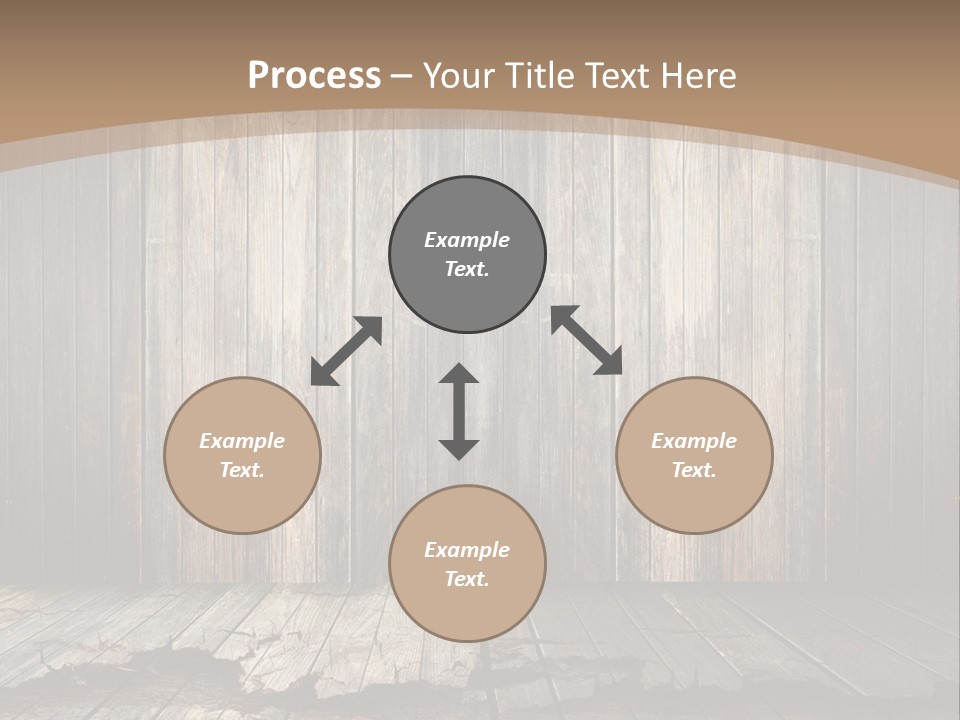 Suburban Lawncare Cement PowerPoint Template