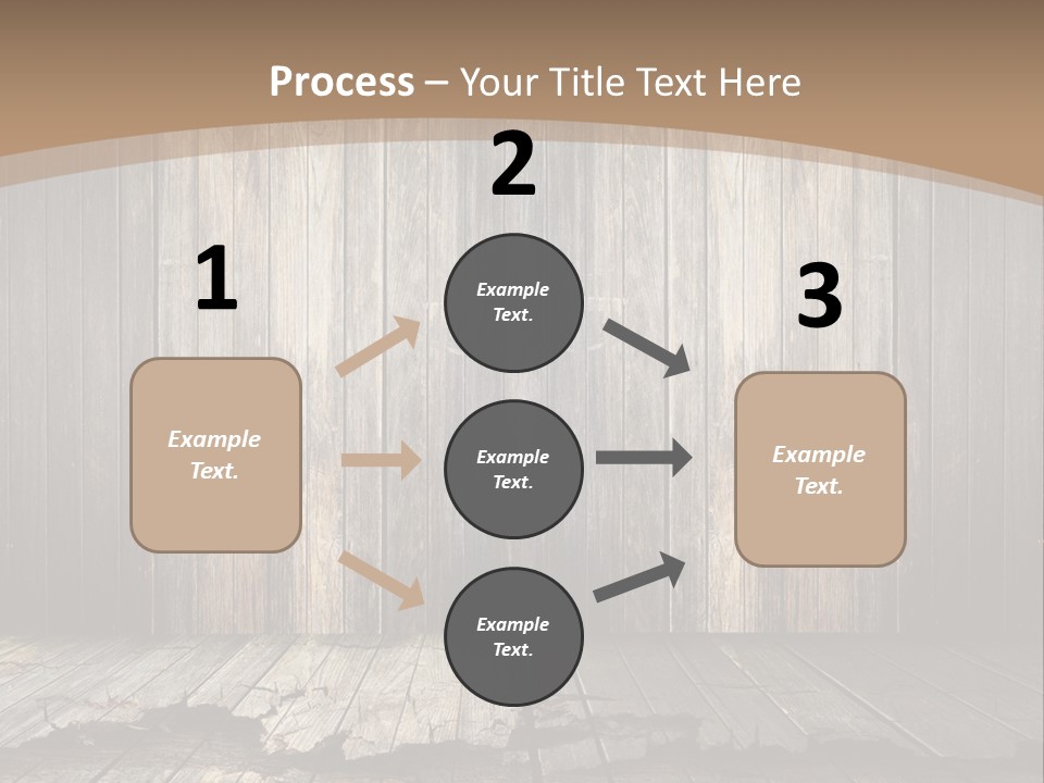 Suburban Lawncare Cement PowerPoint Template
