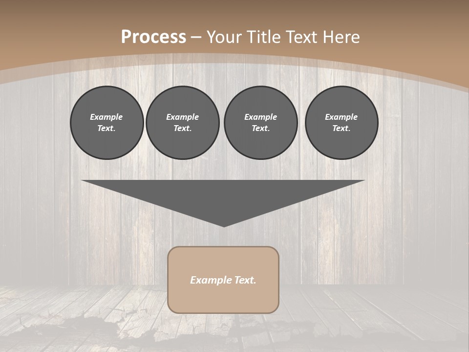 Suburban Lawncare Cement PowerPoint Template