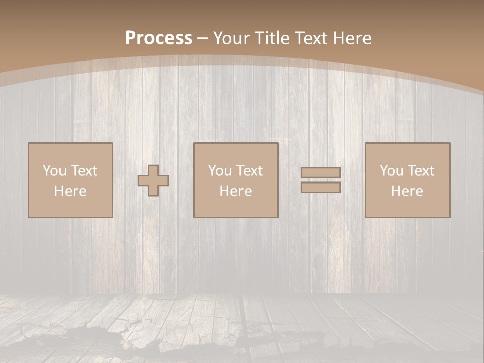 Suburban Lawncare Cement PowerPoint Template
