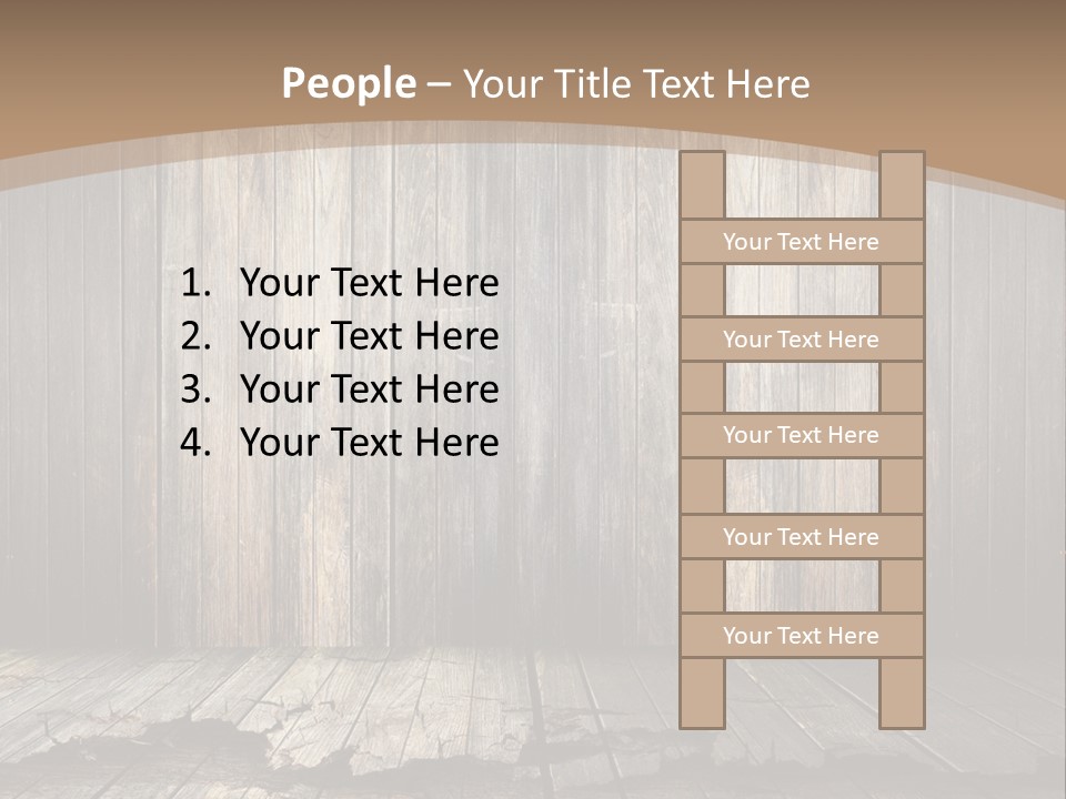 Suburban Lawncare Cement PowerPoint Template