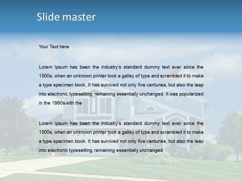 Big Tex Big Outfit PowerPoint Template