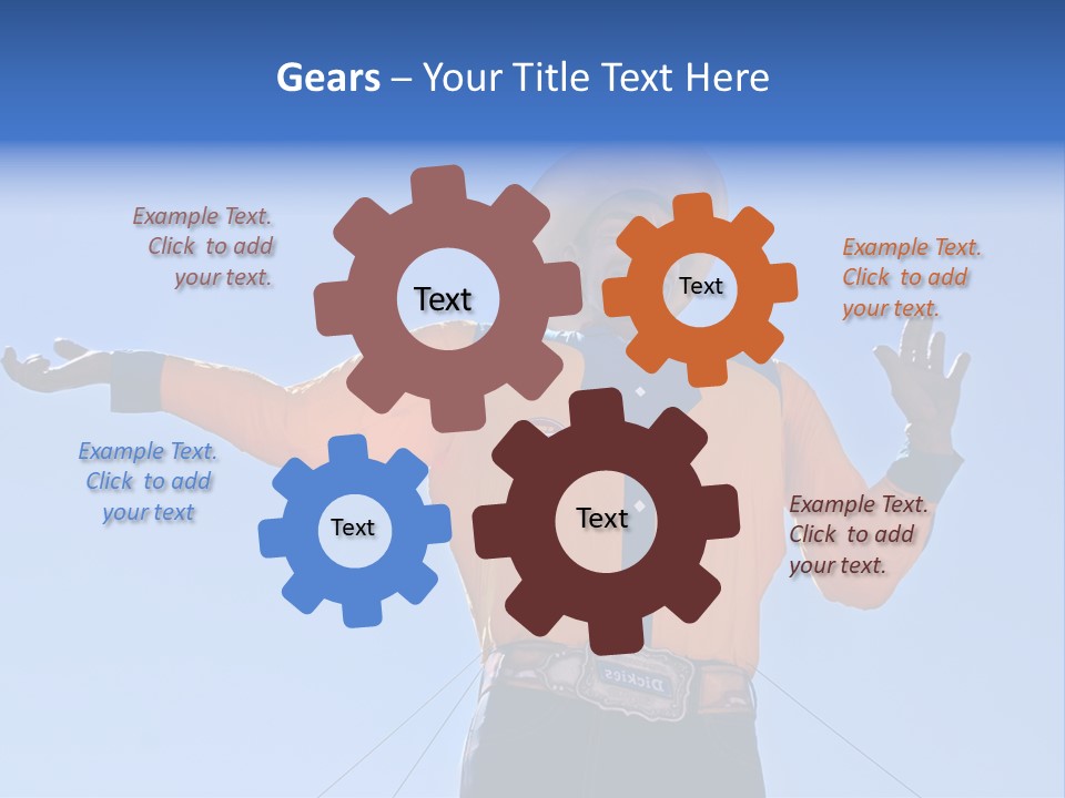 Big Tex Big Outfit PowerPoint Template