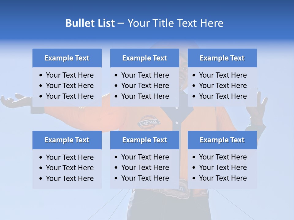 Big Tex Big Outfit PowerPoint Template